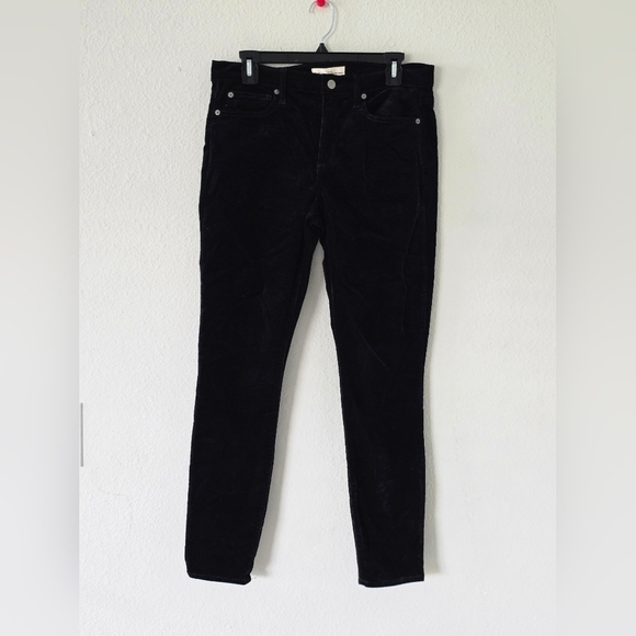 Gap Courdouy Pants Women's Black True Skinny Mid Rise Stretchy 32x29 - Picture 4 of 12